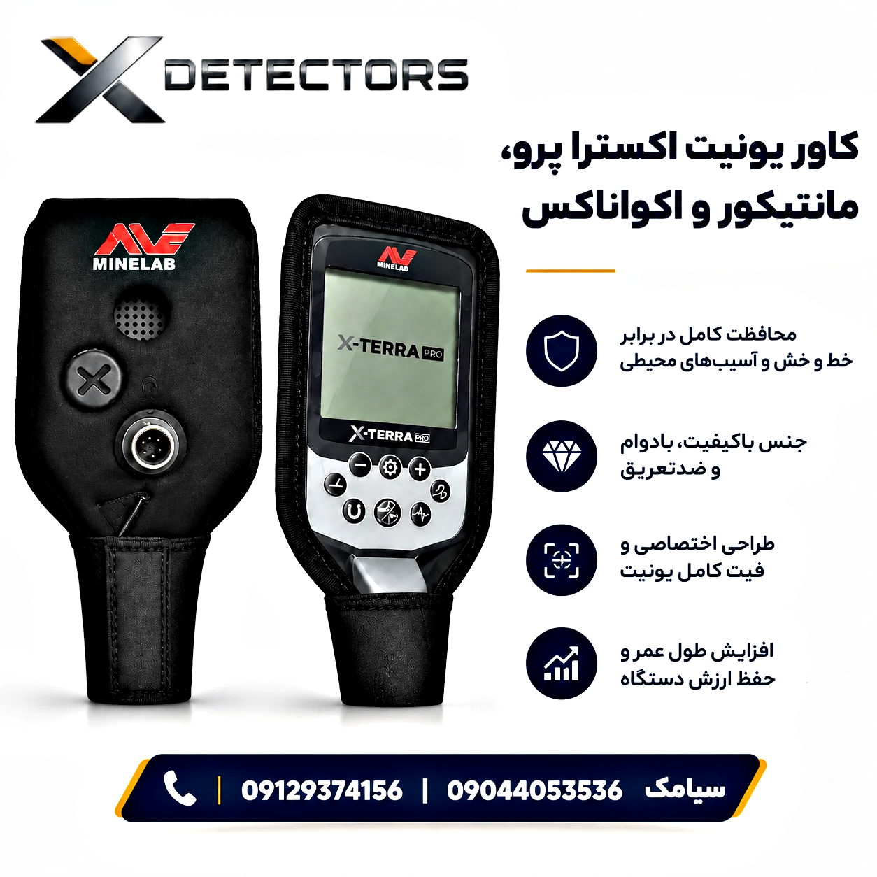کاور محافظ یونیت ماینلب اکسترا پرو، مانتیکور و اکویناکس